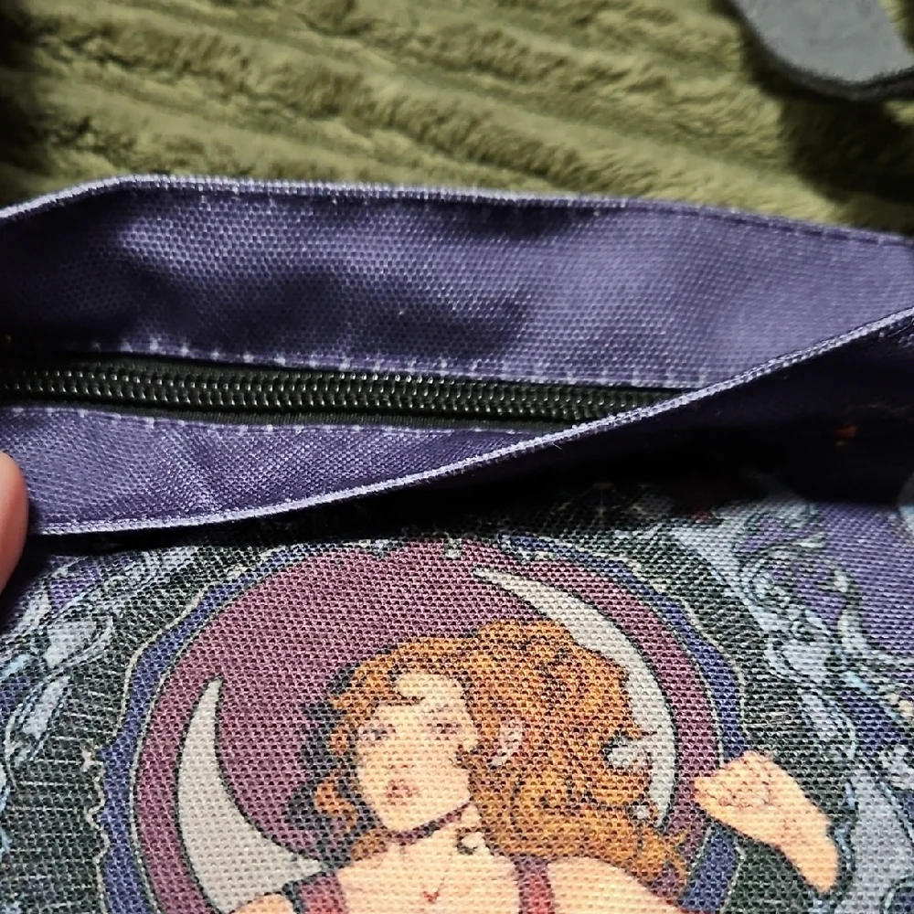 Purple Graphic Tote Bag - Picture 2 of 5